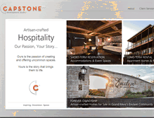 Tablet Screenshot of capstone3d.com
